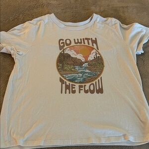 Old Navy Light Beige Everywear Tee